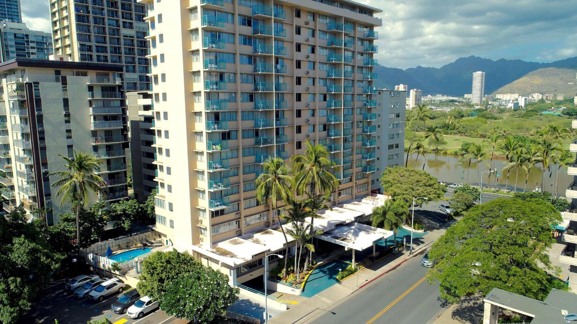 Aqua Aloha Surf Waikiki Aparthotel Exterior foto